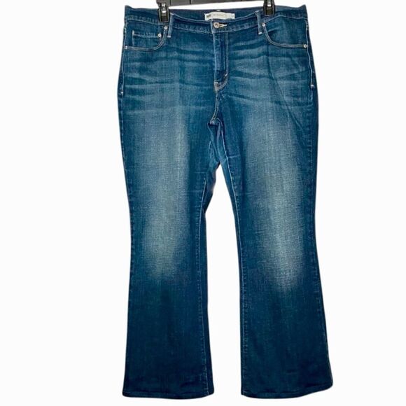 Levi’s 515 Bootcut Jeans in Blue Wash Women’s 16 - Picture 2 of 8